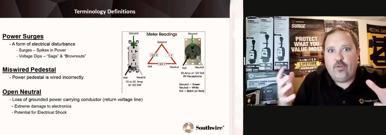 RV Education, Rob Cochran, Mike Conway, Southwire, One Source RV ...